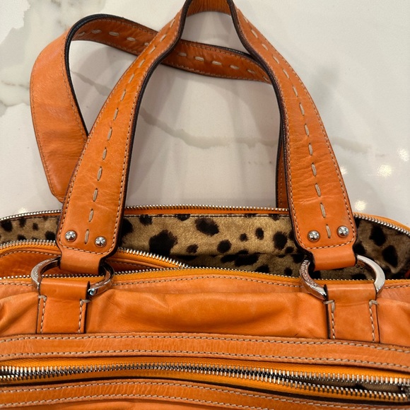 Vintage Dolce & Gabbana Miss Silky Leather Bag (with duster) - Picture 3 of 11